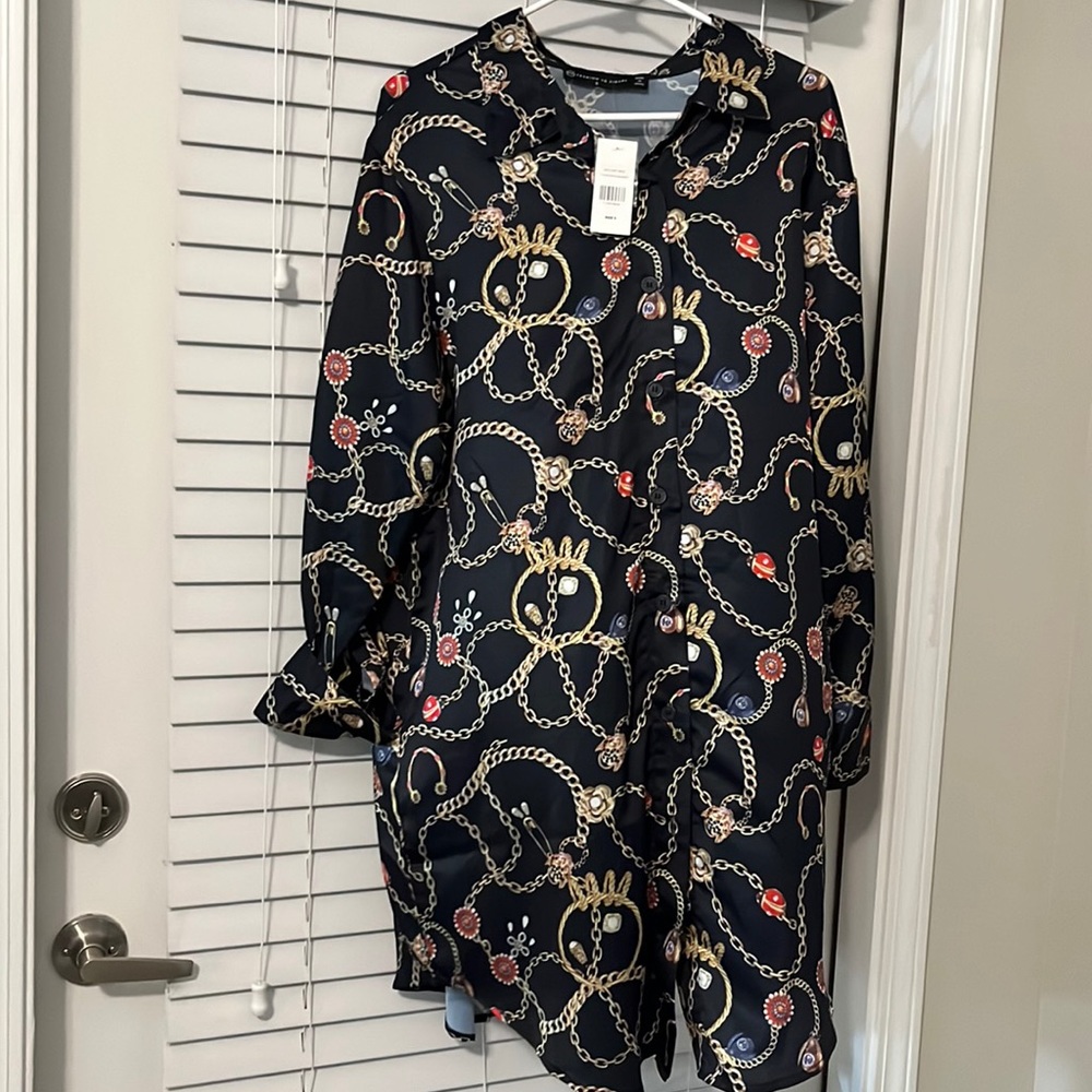 Shirt dress Xl nwt
